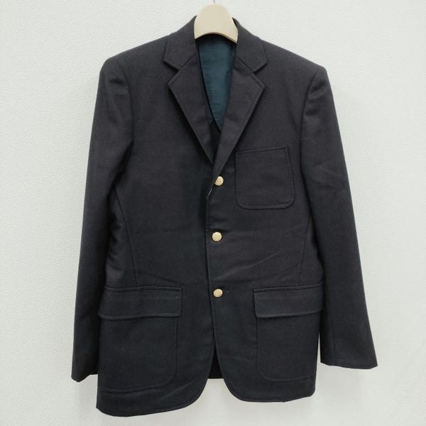 BEAMS PLUS 紺ブレ 金ボタン 3ボタン サイズ34 ウール ブレザー