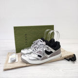 GUCCI BASKET バスケット サイズ36 スニーカー シルバー 他多色 レディース グッチ【中古】3-0912G◎