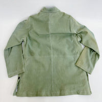 YOKE SHEEP SUEDE COVERALL JACKET YK23SS0455B 定価101200円 ジャケット 23SS ライトグリーン メンズ ヨーク【中古】3-0905T♪