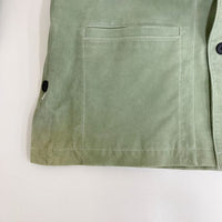 YOKE SHEEP SUEDE COVERALL JACKET YK23SS0455B 定価101200円 ジャケット 23SS ライトグリーン メンズ ヨーク【中古】3-0905T♪