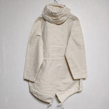 OUTIL 新品 MANTEAU BIDOS H.M Vintage Bed Linen 2 M-51 フィールドパーカー モッズコート 23SS エクリュ メンズ ウティ【中古】4-0225M∞#
