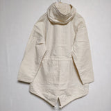 OUTIL 新品 MANTEAU BIDOS H.M Vintage Bed Linen 3 M-51 フィールドパーカー モッズコート 23SS エクリュ メンズ ウティ【中古】4-0225M∞#