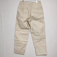 RAKINES 新品 Elephant skin Wide tapered pants 定価49500円 パンツ ベージュ メンズ ラキネス【中古】3-1008G∞