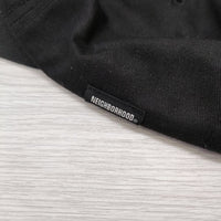 NEIGHBORHOOD 22AW DAD CAP サイズF 帽子 キャップ ブラック メンズ ネイバーフッド【中古】4-0408G◎