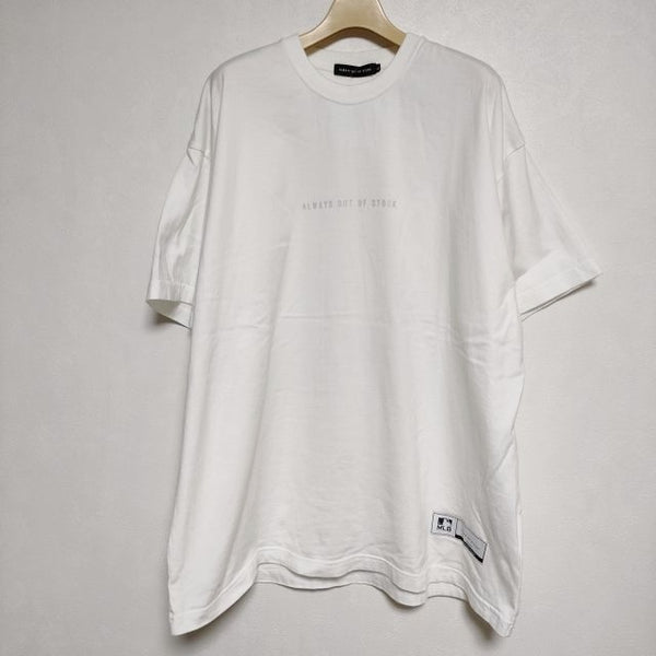 ALWAYS OUT OF STOCK オールウェイズ アウト オブ ストック MLB 半袖Ｔシャツ カットソー ホワイト メンズ【中古】4-0713S∞