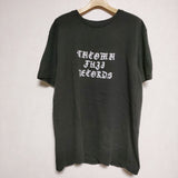 TACOMA FUJI RECORDS L コットン 半袖Ｔシャツ カットソー ブラック メンズ タコマフジレコード【中古】4-0713S∞