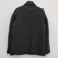 WTAPS 22LTDT-JKM05 CPO JK JACKET WOOLMELTON ウールシャツジャケット サイズ2 ジャケット ブラック メンズ ダブルタップス【中古】3-1029T♪