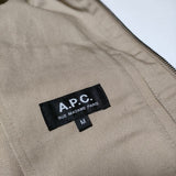 A.P.C. コットン ブルゾン ジャケット ベージュ メンズ アーペーセー【中古】4-0401M∞