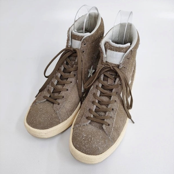 nonnative/CONVERSE PRO-LEATHER HI / NN サイズ26cm ハイカット スニーカー ベージュ メンズ  ノンネイティブ/コンバース【中古】3-1210G◎