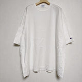 BEAMS/Champion MIN-NANO New Heritage C8-V327 オーバーサイズ 半袖Ｔシャツ カットソー ホワイト メンズ ビームス/チャンピオン【中古】4-0619S∞