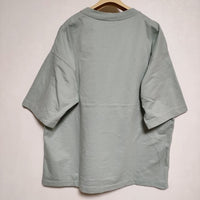 AURALEE SUPER HIGH GAUGE SWEAT BIG TEE A8ST02NU 4 半袖Ｔシャツ カットソー ブルーグリーン メンズ オーラリー【中古】4-0619S∞