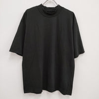 un/unbient INT-SK8 モックネックTシャツ サイズ2 ウール 半袖Ｔシャツ カットソー ブラック メンズ アン【中古】3-1124M♪
