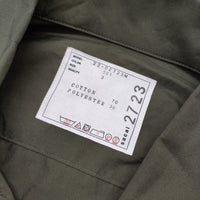 Sacai Cotton Weather Jumpsuits 22-02723M サイズ3 オールインワン ジャンプスーツ ツナギ カーキ メンズ サカイ【中古】4-0512M☆