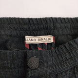 EMiLiANO RiNALDi 未使用品 MSS16PA02 TRAINING PANTS サイズ44 イージー パンツ ブラック メンズ エミリアーノリナルディ【中古】4-0419M♪