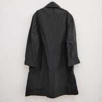 th products 新品 GARMENT DYE COAT 2301-C31-M102 定価96800円 ステンカラーコート 23SS 黒 メンズ ティーエイチプロダクツ【中古】4-0419M♪