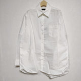 th products 新品 Sports Mixed Shirt 2301-SH36-M103 定価41800円 長袖シャツ 23SS ホワイト メンズ ティーエイチプロダクツ【中古】3-1221M∞