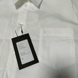 th products 新品 Sports Mixed Shirt 2301-SH36-M103 定価41800円 長袖シャツ 23SS ホワイト メンズ ティーエイチプロダクツ【中古】3-1221M∞