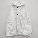 th products 新品 Dyed Hooded Blouson 2301-BL02-M102 定価64900円 ブルゾン 23SS ホワイト メンズ ティーエイチプロダクツ【中古】4-0419M♪