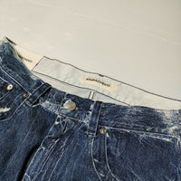 NAMACHEKO 新品  RENAS DENIM JEANS 定価52800円 ジーンズ デニムパンツ 23SS ブルー ホワイト メンズ ナマチェコ【中古】3-1221G∞