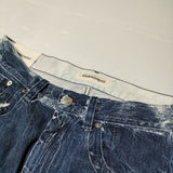 NAMACHEKO 新品  RENAS DENIM JEANS 定価52800円 ジーンズ デニムパンツ 23SS ブルー ホワイト メンズ ナマチェコ【中古】3-1221G∞