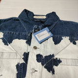 NAMACHEKO 新品 KALBUM DENIM JACKET 定価72600円 デニムジャケット 23SS 白 青 メンズ ナマチェコ【中古】3-1221M∞