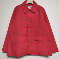 EEL BUS COAT ショート丈コートナイロン E-20104 ジャケット コート レッド メンズ イール【中古】4-0129M∞