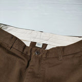 Ron Herman Organic Twill Cotton Pants 定価36300円 オーガニックコットン パンツ ブラウン メンズ ロンハーマン【中古】4-0114G∞