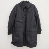 Engineered Garments パッチワーク リバーシブルコート アメリカ製 コート グレー ネイビー メンズ エンジニアードガーメンツ【中古】3-1228T♪