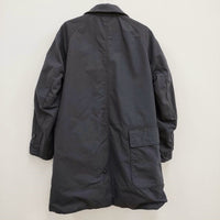 Engineered Garments パッチワーク リバーシブルコート アメリカ製 コート グレー ネイビー メンズ エンジニアードガーメンツ【中古】3-1228T♪