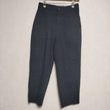 Steven Alan R/L/C SUPER BAGGY TAPERED HALF EASY PANTS-ANKLE クロップドパンツ ネイビー メンズ スティーブンアラン【中古】4-0129M∞