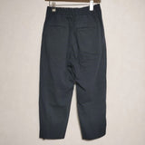 Steven Alan R/L/C SUPER BAGGY TAPERED HALF EASY PANTS-ANKLE クロップドパンツ ネイビー メンズ スティーブンアラン【中古】4-0129M∞