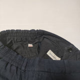 Steven Alan R/L/C SUPER BAGGY TAPERED HALF EASY PANTS-ANKLE クロップドパンツ ネイビー メンズ スティーブンアラン【中古】4-0129M∞