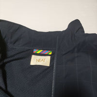 NEAT/is-ness Loro Piana SPORT FABRICS JACKET 定価60500円 ロロピアーナ チェック ジャケット ネイビー メンズ ニート/イズネス【中古】4-0122M∞