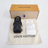 LOUIS VUITTON 未使用品 セット アンドリュース モノグラム エクリプス ゴルフボール ティー ポーチ ブラック ルイ・ヴィトン【中古】4-0108G♪