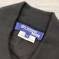 COMME des GARCONS JUNYA WATANABE MAN 切替 チェック柄 ポロシャツ AD2013 ブラック コムデギャルソンジュンヤワタナベマン【中古】4-0711S♪