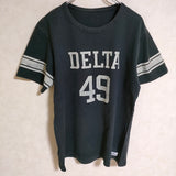 WACKO MARIA DELTA49 サイズM 半袖Ｔシャツ カットソー チャコールグレー メンズ ワコマリア【中古】4-0521S△