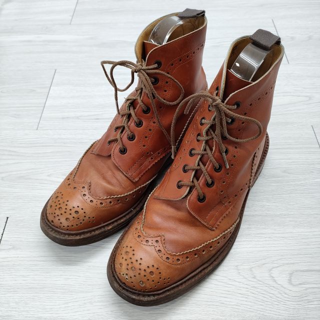 Trickers トリッカーズ　カントリーブーツ　ブラウン　7 1/2 楽天市場】トリッカーズ ストウ TRICKER'S ブーツ メンズ