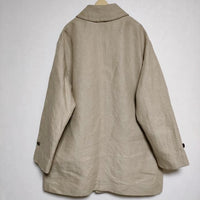 A.PRESSE Linen Half Coat リネンハーフコート 定価121000円  コート 23SS ベージュ メンズ アプレッセ【中古】4-0303M∞