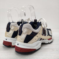 NEW BALANCE M734JBR 26cm スニーカー ホワイト ネイビー メンズ ニューバランス【中古】4-0413G◎