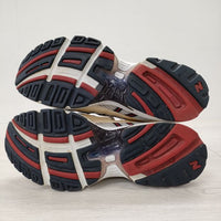 NEW BALANCE M734JBR 26cm スニーカー ホワイト ネイビー メンズ ニューバランス【中古】4-0413G◎