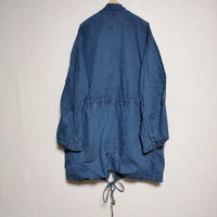 or Slow M-65 FISH TAIL COAT DENIM デニム フィッシュテール  モッズコート ブルー メンズ オアスロウ【中古】4-0303M∞