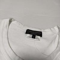 COMME des GARCONS HOMME PLUS チェーンアレンジプリント 半袖Ｔシャツ カットソー AD2020 ホワイト メンズ コムデギャルソンオムプリュス【中古】4-0525S∞