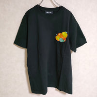 WIND AND SEA Juicy Fresh Tee WDS-21S-TPS-06 刺繍 サイズL 半袖Ｔシャツ カットソー ブラック メンズ ウィンダンシー【中古】4-0521S△