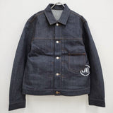 uniform experiment TRUCKER JACKET INDIGO Gジャン UE-230014 デニムジャケット 23SS ネイビー ユニフォームエクスペリメント【中古】4-0304M♪