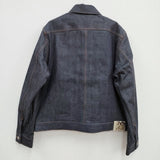 uniform experiment TRUCKER JACKET INDIGO Gジャン UE-230014 デニムジャケット 23SS ネイビー ユニフォームエクスペリメント【中古】4-0304M♪