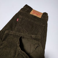 Levi's 505 コーデュロイ W32L30 パンツ ブラウン メンズ リーバイス【中古】4-1228T∞