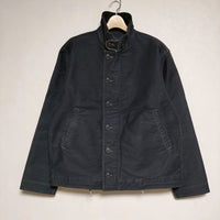 RRL DOUBLE RL RALPH LAUREN ジャングル クロス デッキ ジャケット ネイビー メンズ ダブルアールエル【中古】4-0916T∞