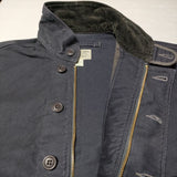 RRL DOUBLE RL RALPH LAUREN ジャングル クロス デッキ ジャケット ネイビー メンズ ダブルアールエル【中古】4-0916T∞