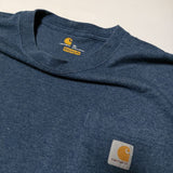 Carhartt ポケット XL 半袖Ｔシャツ カットソー ネイビー メンズ カーハート【中古】4-0608S∞