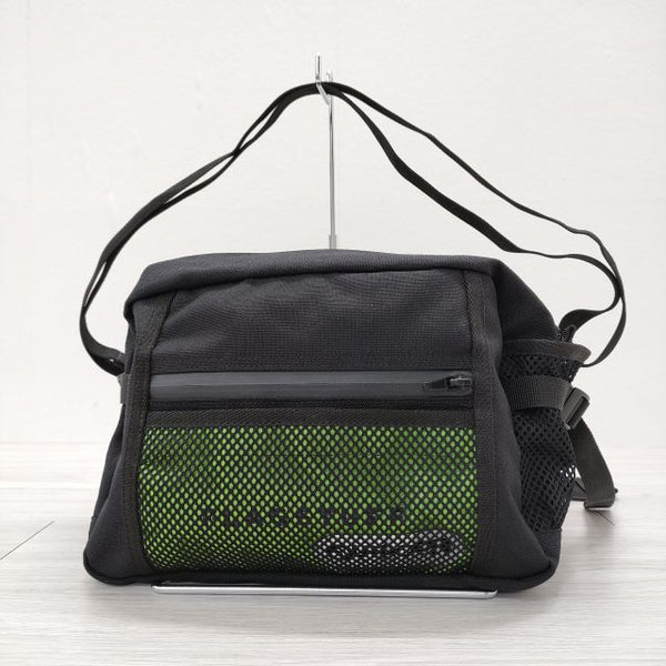 FLAGSTUFF/OUTDOOR CORDURA ボディバッグ ウエストバッグ ブラック メンズ フラッグスタッフ/アウトドア【中古】4-0715G◎